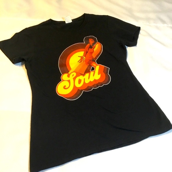 Retro style โ Soul โ graphic T shirt EUC - Picture 2 of 7